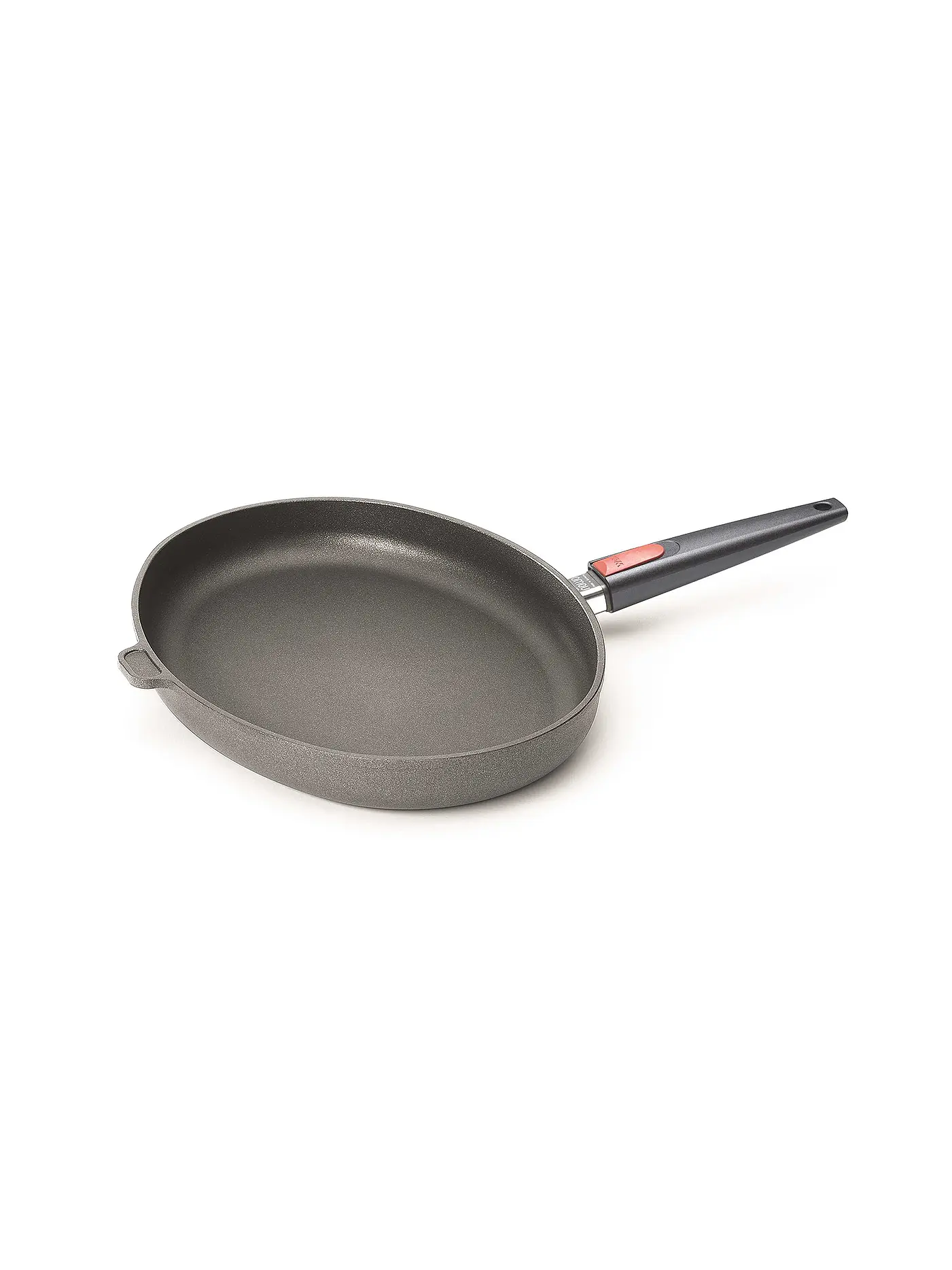 WOLL | Fischpfanne "Nowo Titanium" Induktion 38x28cm (Antihaft / Schwarz) | 